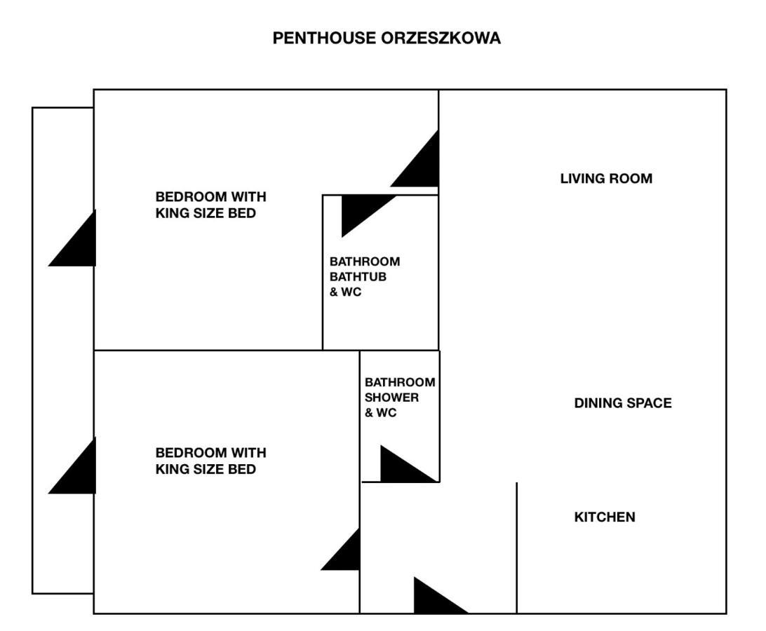 Penthouse Orzeszkowa - Loftaffair Appartement Krakau Buitenkant foto